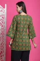 Cotton Printed Top for Women 