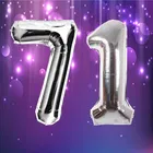 Foil Balloon for Birthday Celebration, No. 71 