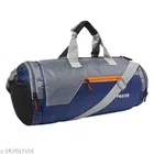 Prayer Unisex Polyester Gym Bag / Adjustable Shoulder Bag for Men / Duffle Bag for Gym / Fitness & Sports Travel Bag / Separate Shoe Pocket for Gym Accessories / Workout Kit Bag Gym kit Bag with separate shoes pocket Navy Blue