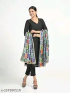 Chinon Printed Dupatta for Women 