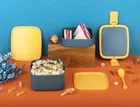 Double-Layer Lunch Box with Handle 
