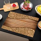 PVC Printed Dining Table Placemats 