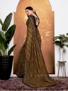 Georgette Printed Saree for Women 