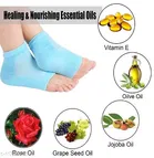 Cotton Moisturing Gel Heel Support Socks 