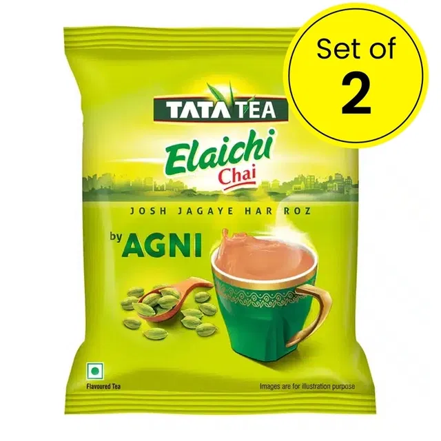 टाटा टी अग्नि इलाइची 2X250 g (पैक ऑफ़ 2)