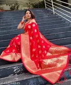 Banarasi Silk Zari Woven Saree for Women 