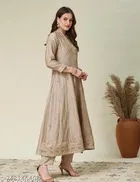 Anarkali Sequence Work Dupatta Set for Women 