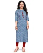 Cotton Printed Kurti for Women 