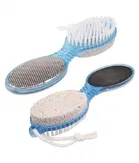 4in1 Pedicure Paddle Kit Tool with Pumice Stone for Feet, Pack of 1, Multicolor, RS-80