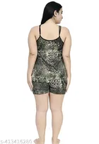 Satin Nightdress Set for Women 