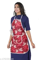 KANUSHI Industries® Apron for Kitchen Waterproof with Front Pocket