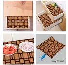 Laminated Non Woven Multipurpose Kitchen Cabinet Drawer Shelf Mat 