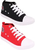 Casual Shoes for Men (Multicolor, 6) (Set of 2)