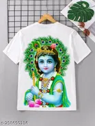 Round Neck Printed T-Shirt for Boys 