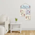 KC Arts happy place home Wall hanging 8x10inch