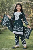 Cotton Kurta Set for Girls 