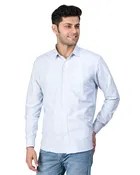 Poly Cotton Full Sleeves Solid Shirt for Men 