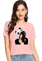Half Sleeves Printed T-shirt for Women & Girls 
