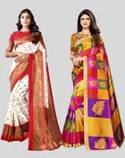 Art Silk Printed Sarees for Women 
