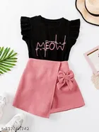 Cotton Blend Dress for Girls 