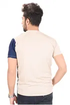 Men's Round Neck Printed T-shirt 