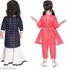 Rayon Kurta Set for Girls 