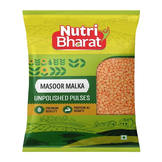 Nutri Bharat Unpolished Masoor Malka 500 g