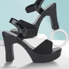 Heels for Women (Black, 3)