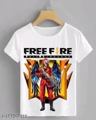 Round Neck Printed T-Shirt for Boys 