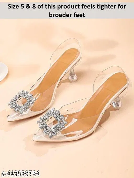 Heels for Women, White (2)