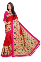 Khadi Silk Printed Saree for Women 
