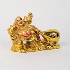 Golden Laughing Buddha for Wealth Money And Good Luck