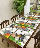 PVC Printed Dining Table Placemats 