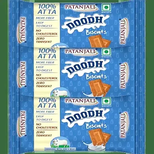 पतंजलि दूध बिस्किट 70 g (सेट ऑफ़ 3)