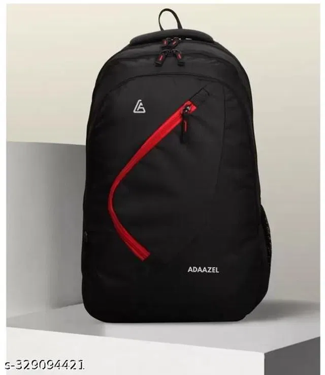 Polyester Backpack for Kids (Black)
