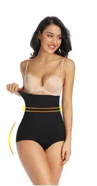 विमेंस कॉटन लाइक्रा टम्मी कण्ट्रोल 4-इन-1 ब्लेंडेड हाई वैस्ट टम्मी & थाई शेपवियर 