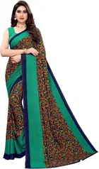 Yashika Designer Women Saree Georgette With Unstitched Blouse 