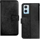 OPPO A96 Artificial Leather Mobile Flip Cover 