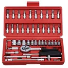 46 In 1 Pcs Hand Tool Kit (Multicolor, Set Of 1))