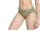 Cotton Blend Printed Briefs for Women 