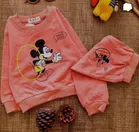 Hosiery Printed Clothing Set for Kids 