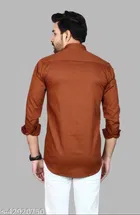 Cotton Blend Full Sleeves Shirt for Men 