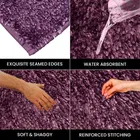 Grover AntiSlip Supersoft Shaggy Doormat 38x58cm Lavender 1pc
