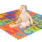 Mini Puzzle Alphabet and Number Mat for Kids 
