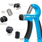 Ajro Deal Adjustable Hand Grip Strengthener With Resistance Band Combo