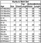 Rayon Kurta Set for Girls 