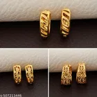 Gold-Plated Earrings/Studs/Bali Combo For Women'S/Girls