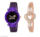 Analog Watch with Bracelet for Women 