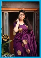 Kanjivaram Soft Banarasi Silk Saree for Women 