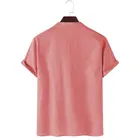 Trendy Cotton Half Sleeves Short Kurta For Men 